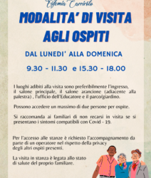 MODALITA’ E ORARI DI VISITE